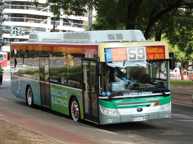 Colectivo eléctrico histórico