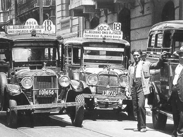 Taxi colectivo en el Congreso
